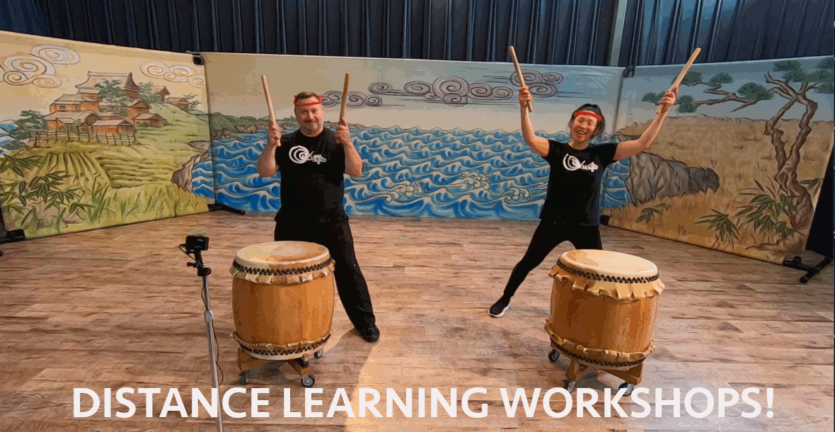 Distance Learning Workshops | Uzume Taiko